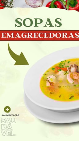 Sopas Emagrecedoras