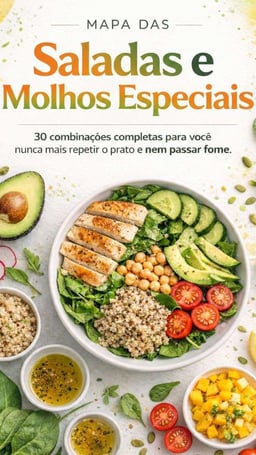 Saladas e Molhos Especiais